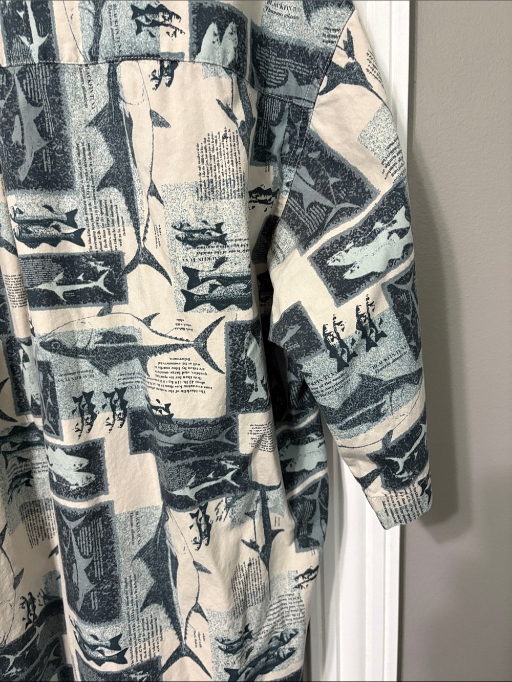 Columbia Beige and Forest Green Short-Sleeve Button-Down Shirt - Picture 8 of 14